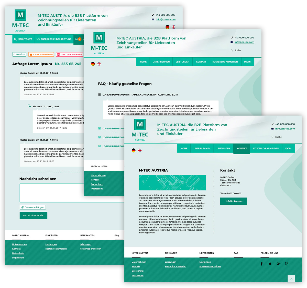 Дизайн сайта для M-TEC Austria - изображение 5